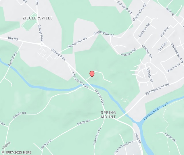 Location Map: 105 Memorial Dr, #1 Schwenksville, Pennsylvania 19473